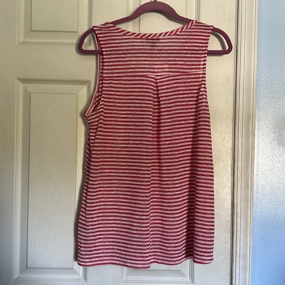 NWOT Torrid stripe red Knit Jersey Swing Tunic Tank top size 2X - Picture 6 of 8